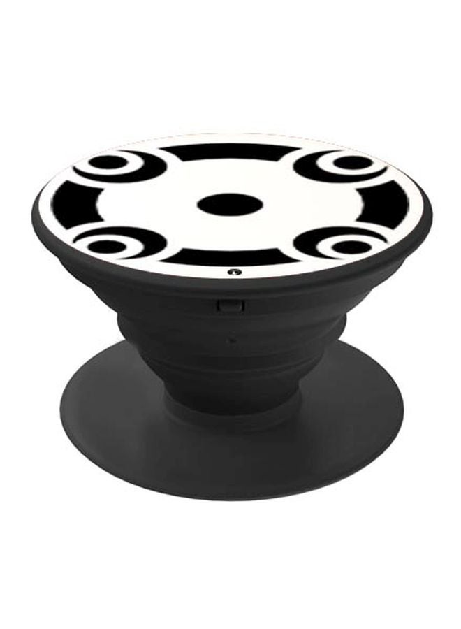 بي بي حامل بوب سوكيت بتصميم مطبوع أبيض/ أسود - Image 1