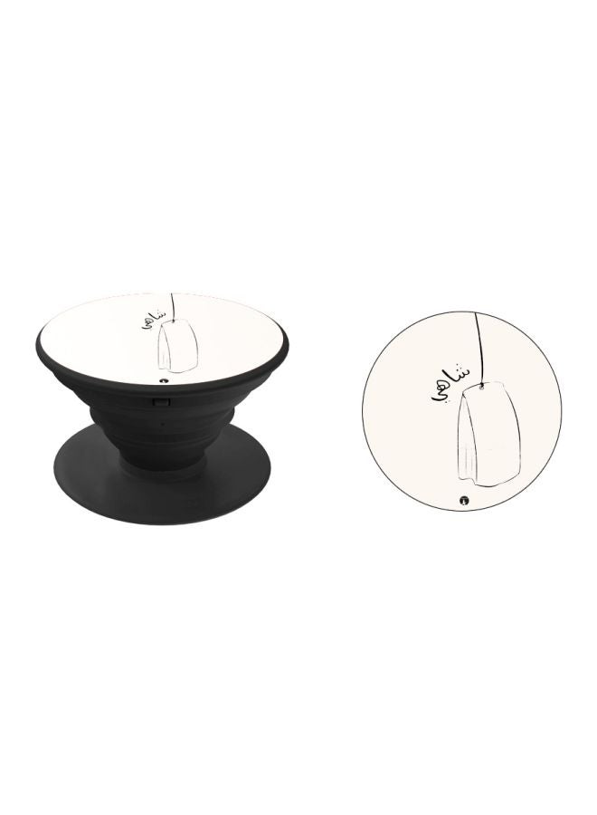 BP Printed Pop Socket White/Black - Image 2