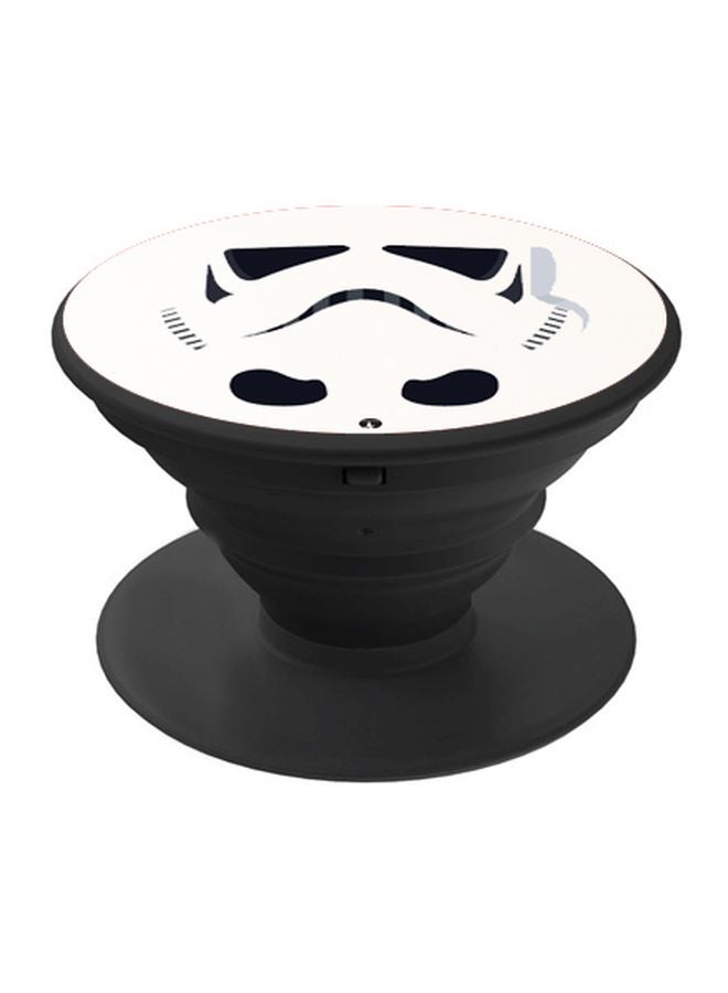 BP Printed Pop Socket White/Black - Image 1