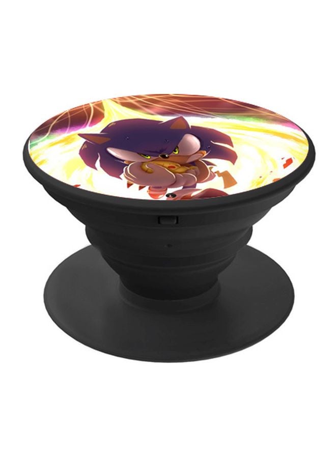 بي بي حامل بوب سوكيت بتصميم مطبوع أصفر/ أرجواني/ أسود - Image 1