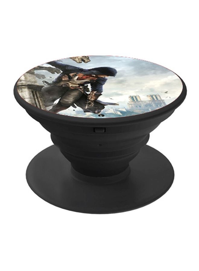 BP Printed Pop Socket Blue/Grey/Black - Image 1