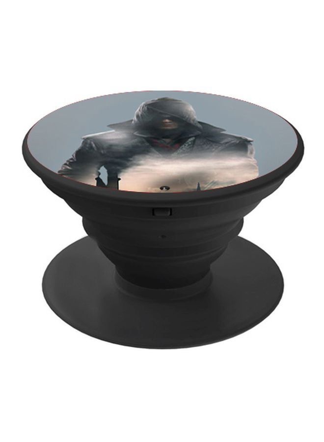 BP Printed Pop Socket Black/Grey/Beige - Image 1