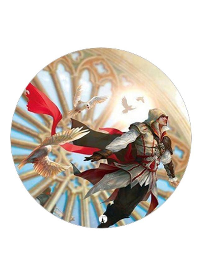 BP Assassin's Creed Character Printed Pop Up Finger Grip Phone Holder White/Blue/Brown - Image 2