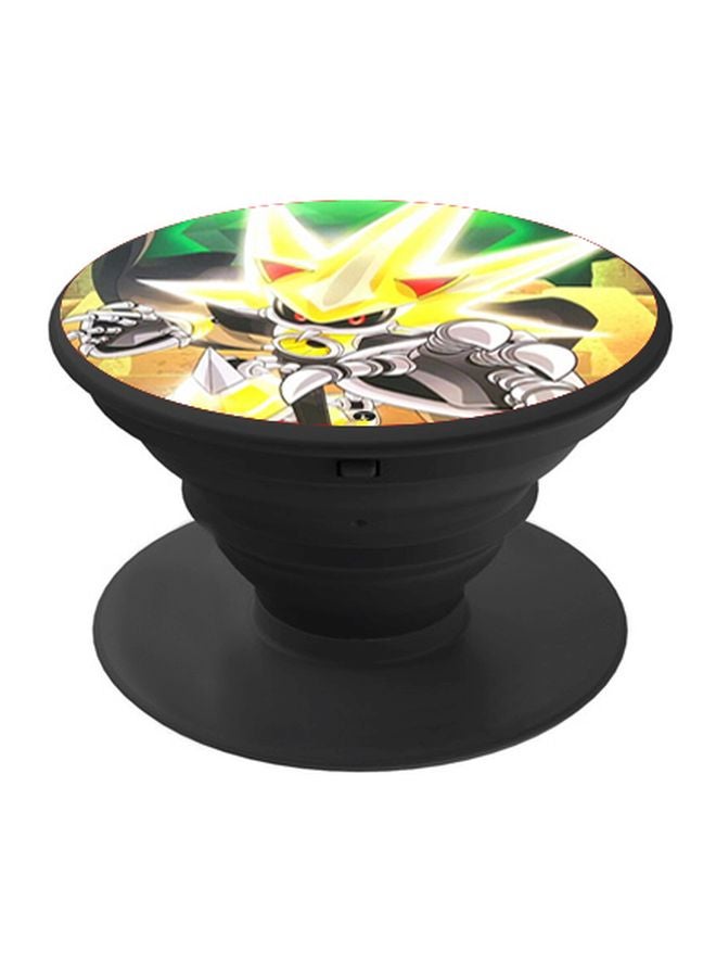BP Printed Pop Socket Yellow/Green/Black - Image 1