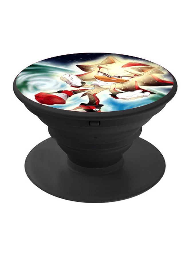 بي بي حامل بوب سوكيت بتصميم مطبوع أسود/أحمر/بيج - Image 1