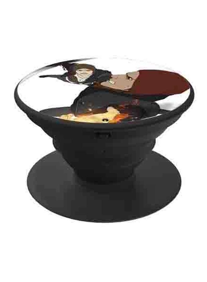 BP Printed Pop Socket Brown/Black/White - Image 1
