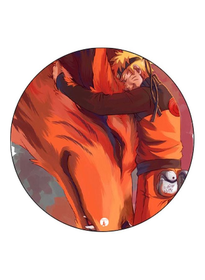 BP - Printed Pop Socket Orange/Brown/Black - Image 1