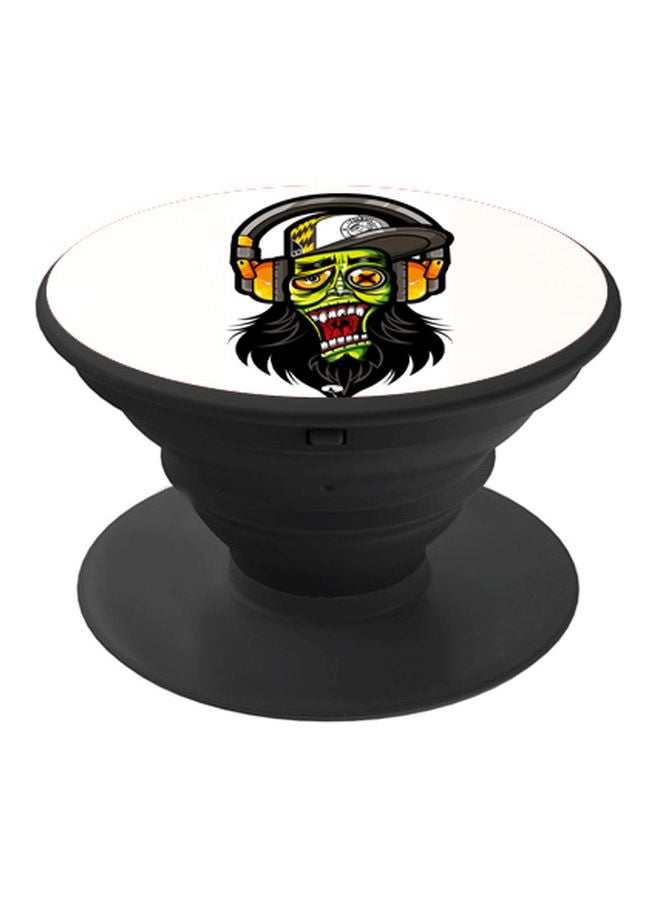 BP Printed Pop Socket Green/Yellow/Black - Image 1