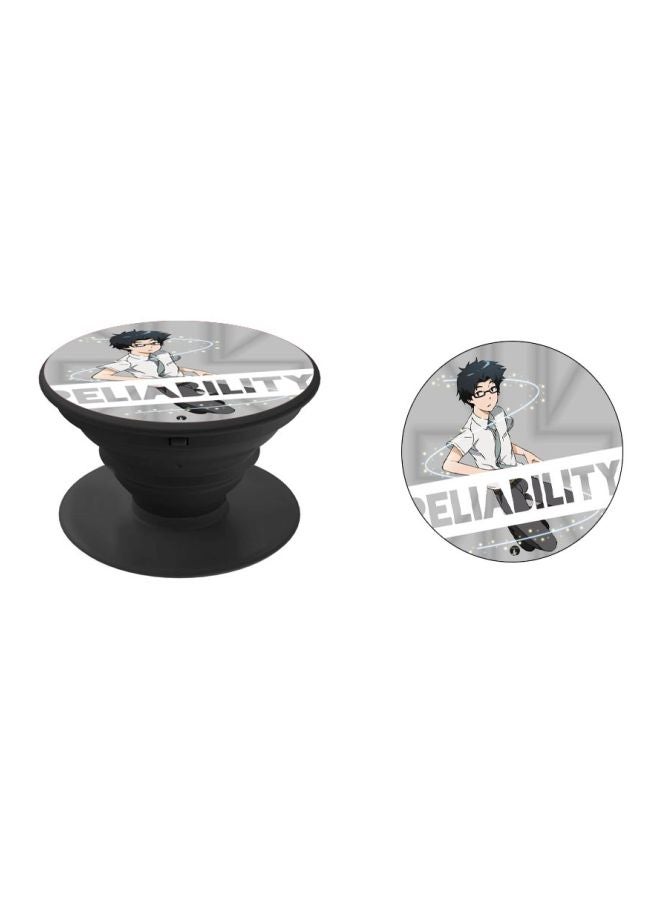 BP Printed Pop Socket Grey/White/Black - Image 2