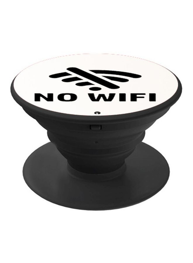 BP Printed Pop Socket White/Black - Image 1