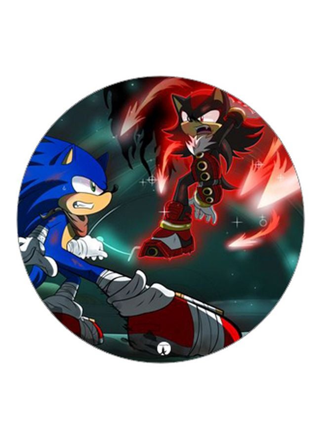 بي بي حامل هاتف منبثق مزين بطبعة متعدد الألوان - Image 2