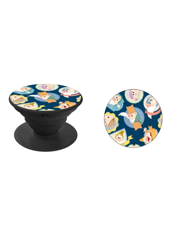 BP Printed Pop Socket Phone Holder Blue/White/Orange - Image 2