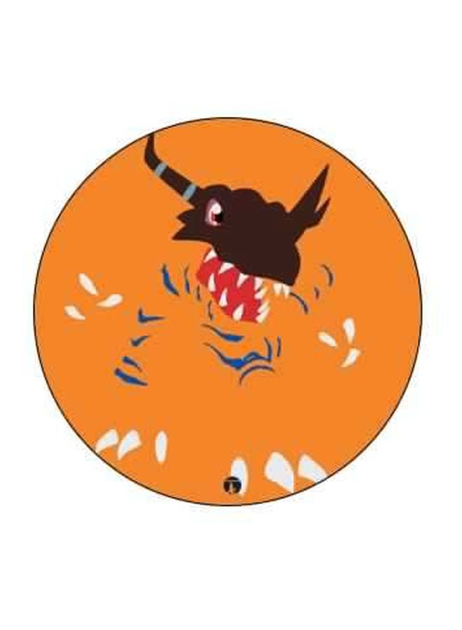 BP Printed Pop Socket Phone Holder Black/Orange/Brown - Image 2