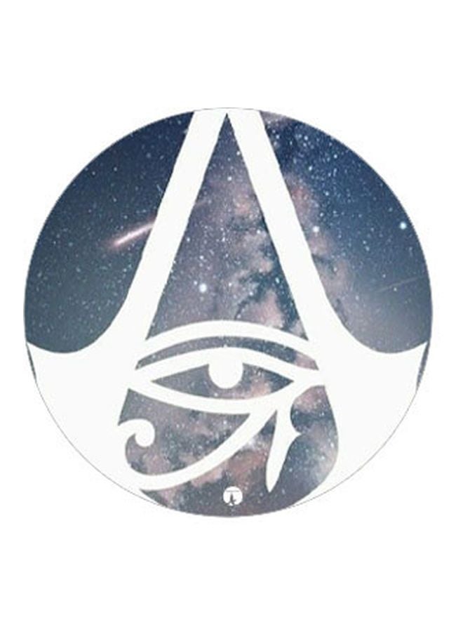 بي بي حامل هاتف منبثق مزين بطبعة أبيض/أزرق/بني - Image 2