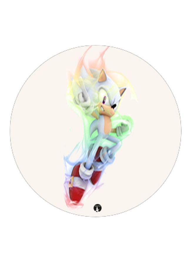BP Printed Pop Socket Phone Holder White/Green/Blue - Image 2