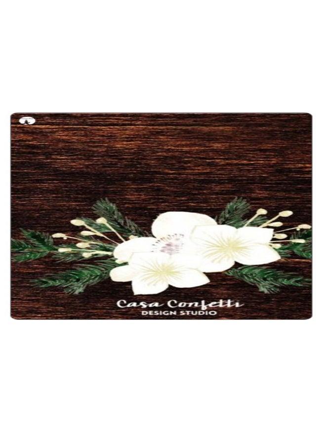 BP Printed Anti-Slip Gaming Mouse Pad Brown/White/Green - Image 1
