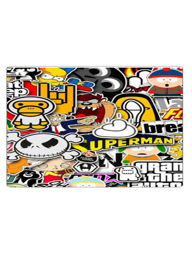 BP Printed Anti-Slip Gaming Mouse Pad Multicolour - Image 1