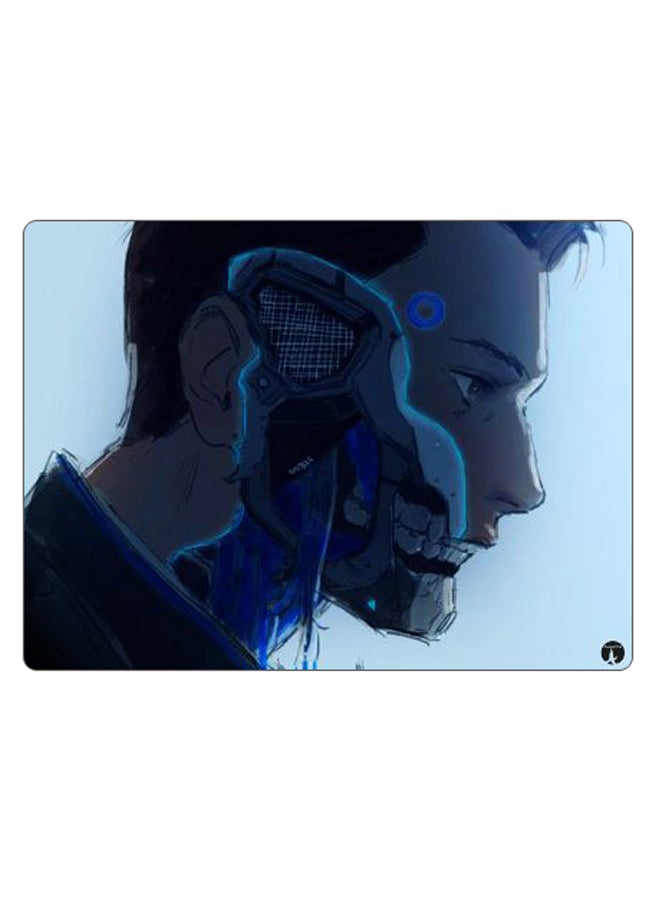 BP Printed Anti-Slip Gaming Mouse Pad Blue/Black - Image 1