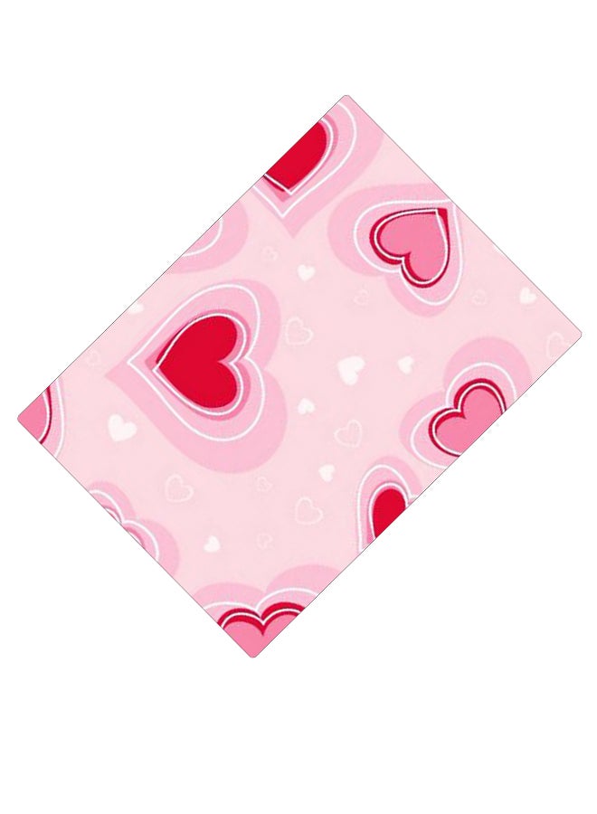 BP Printed Anti-Slip Gaming Mouse Pad Pink/White/Red - Image 2