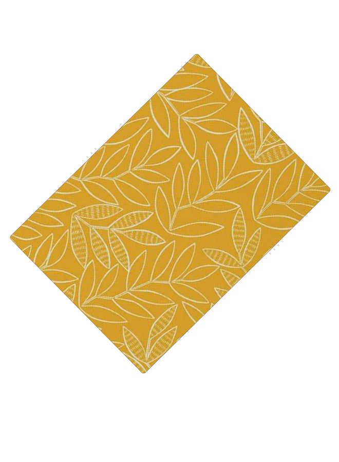 BP Printed Anti-Slip Gaming Mouse Pad Yellow/White - Image 2