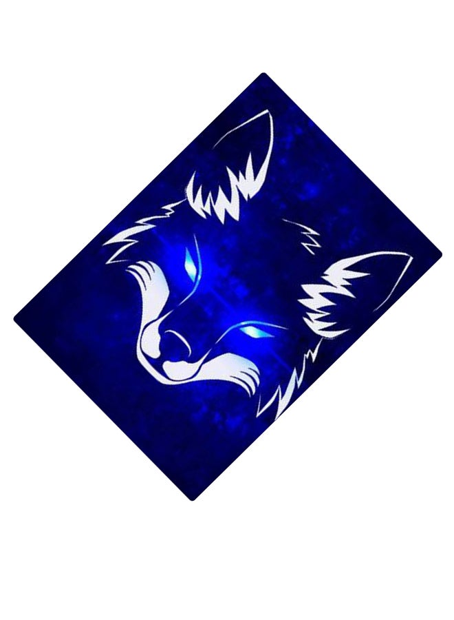 BP Printed Anti-Slip Gaming Mouse Pad Blue/White - Image 2