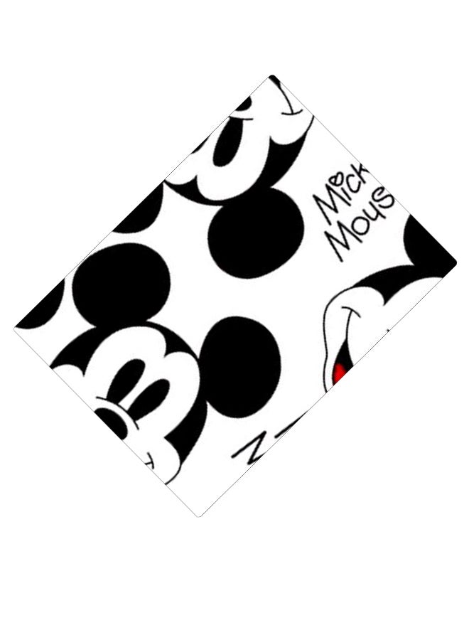 BP Printed Anti-Slip Gaming Mouse Pad Black/White/Red - Image 2