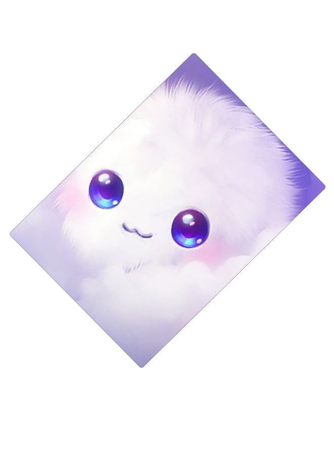 BP Printed Anti-Slip Gaming Mouse Pad Purple/White/Pink - Image 2