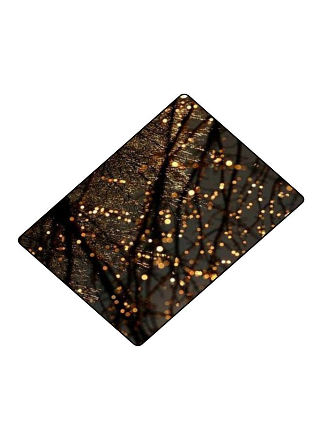 BP Printed Anti-Slip Gaming Mouse Pad Black/Gold/Grey - Image 2