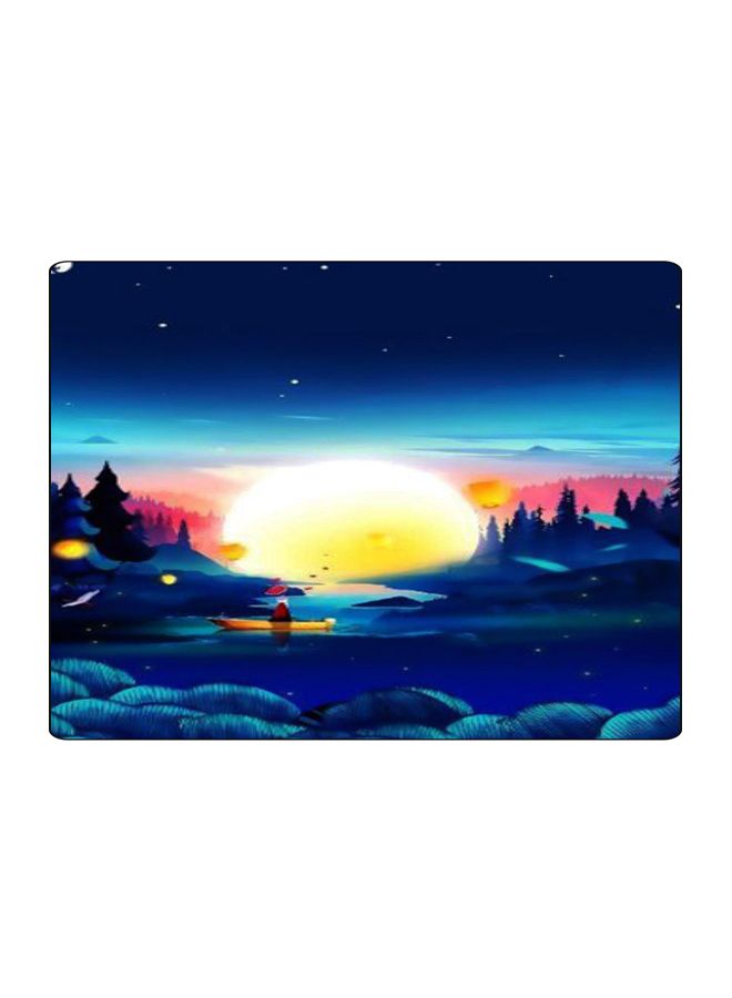 BP Printed Anti-Slip Gaming Mouse Pad Multicolour - Image 1