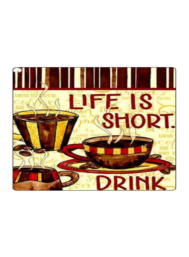 BP Printed Anti-Slip Gaming Mouse Pad Multicolour - Image 1