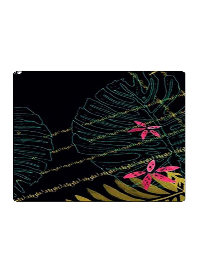 BP Printed Anti-Slip Gaming Mouse Pad Green/Black/Pink - Image 1
