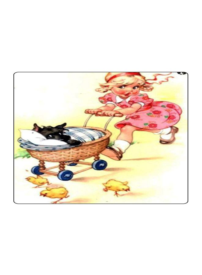 BP Printed Anti-Slip Gaming Mouse Pad Multicolour - Image 1