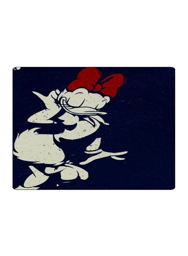 بي بي لوحة ماوس ألعاب بتصميم مضادة للانزلاق وبنمط مطبوع أبيض/أزرق/أحمر - Image 1