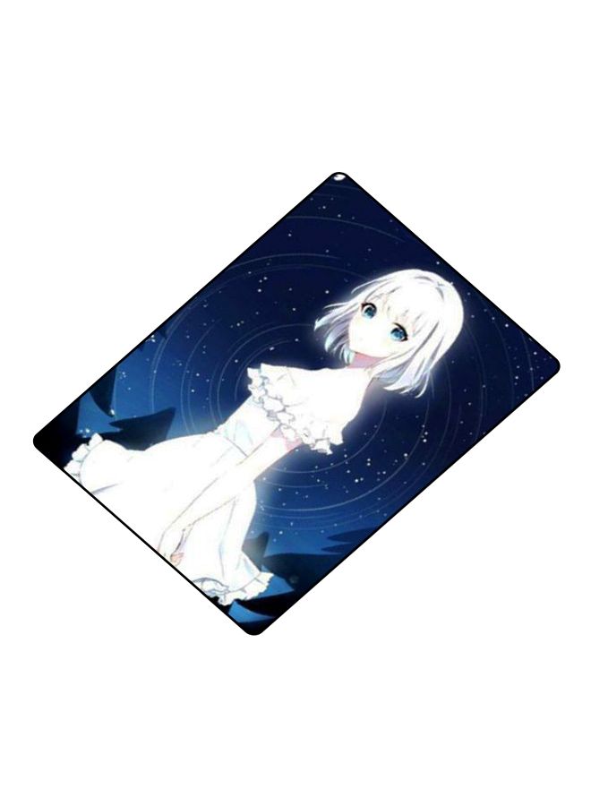 BP Printed Anti-Slip Gaming Mouse Pad Blue/White/Black - Image 2