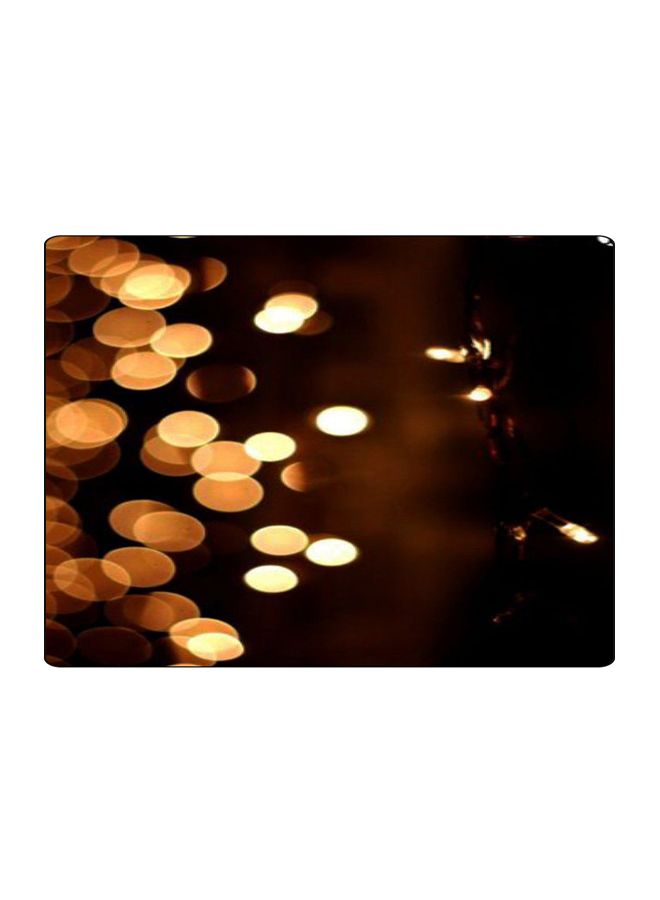 BP Printed Anti-Slip Gaming Mouse Pad Black/Gold  - Image 1