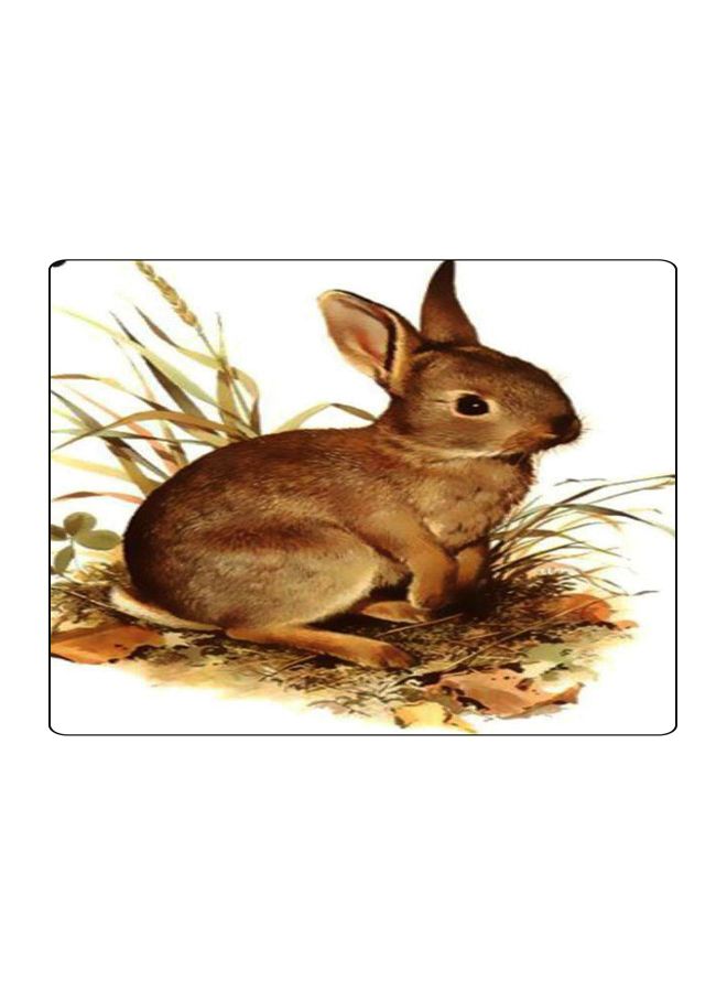 BP Printed Anti-Slip Gaming Mouse Pad Green/White/Brown - Image 1
