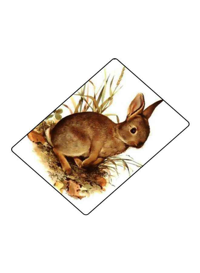 BP Printed Anti-Slip Gaming Mouse Pad Green/White/Brown - Image 2