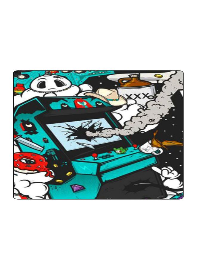BP Printed Anti-Slip Gaming Mouse Pad Multicolour - Image 1