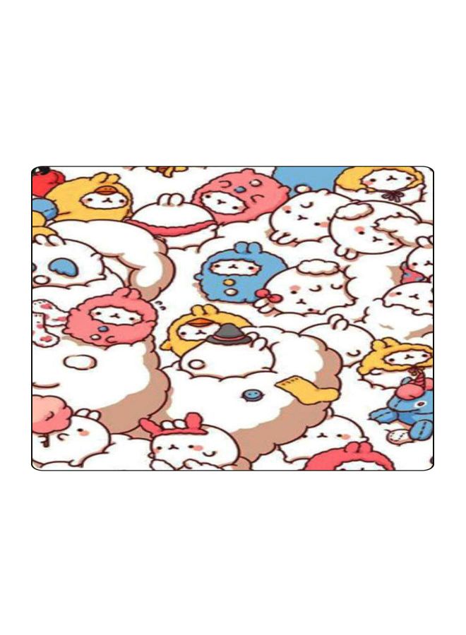 بي بي لوحة ماوس ألعاب بتصميم مضادة للانزلاق وبنمط مطبوع متعدد الألوان - Image 1