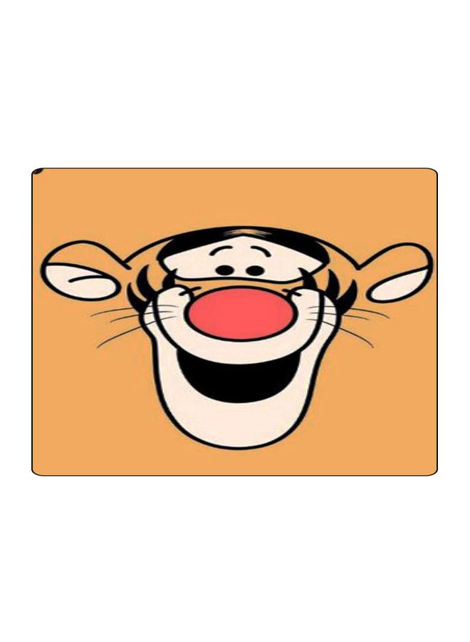 BP Printed Anti-Slip Gaming Mouse Pad Brown/White/Black - Image 1