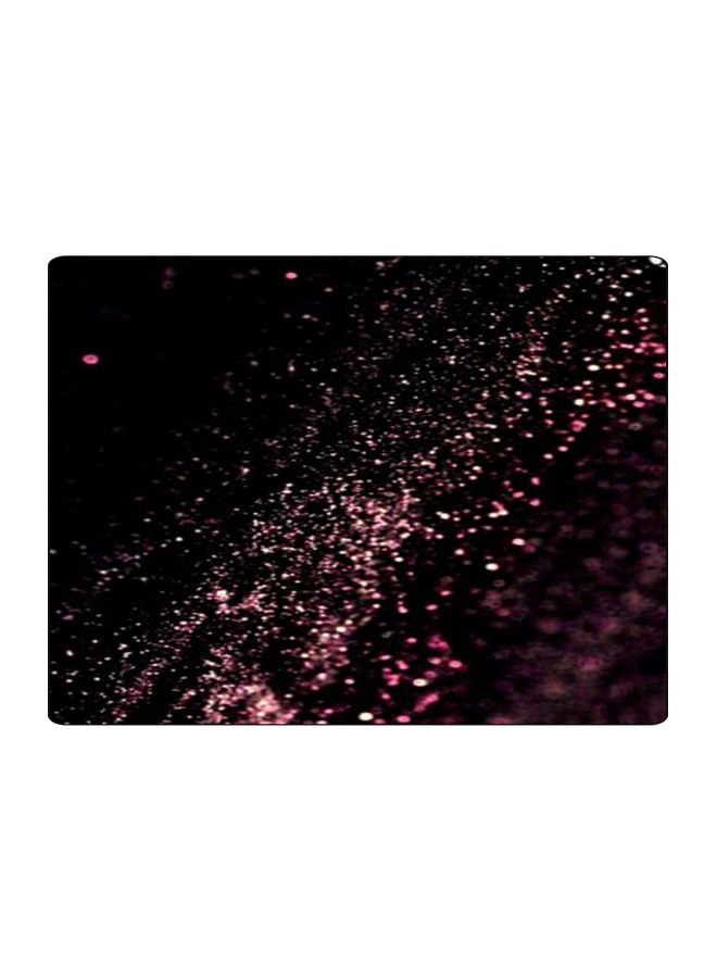 بي بي لوحة ماوس ألعاب بتصميم مضادة للانزلاق وبنمط مطبوع أسود/وردي - Image 1