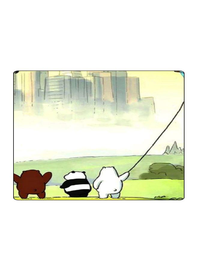 بي بي لوحة ماوس ألعاب بتصميم مضادة للانزلاق وبنمط مطبوع متعدد الألوان - Image 1