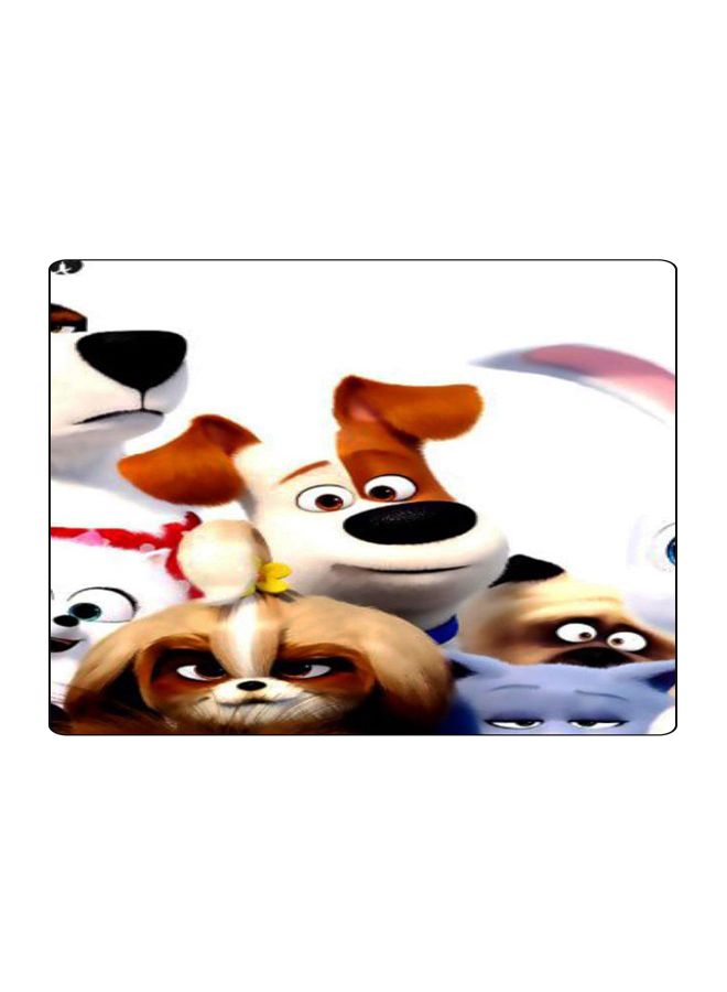 بي بي لوحة ماوس ألعاب بتصميم مضادة للانزلاق وبنمط مطبوع متعدد الألوان - Image 1