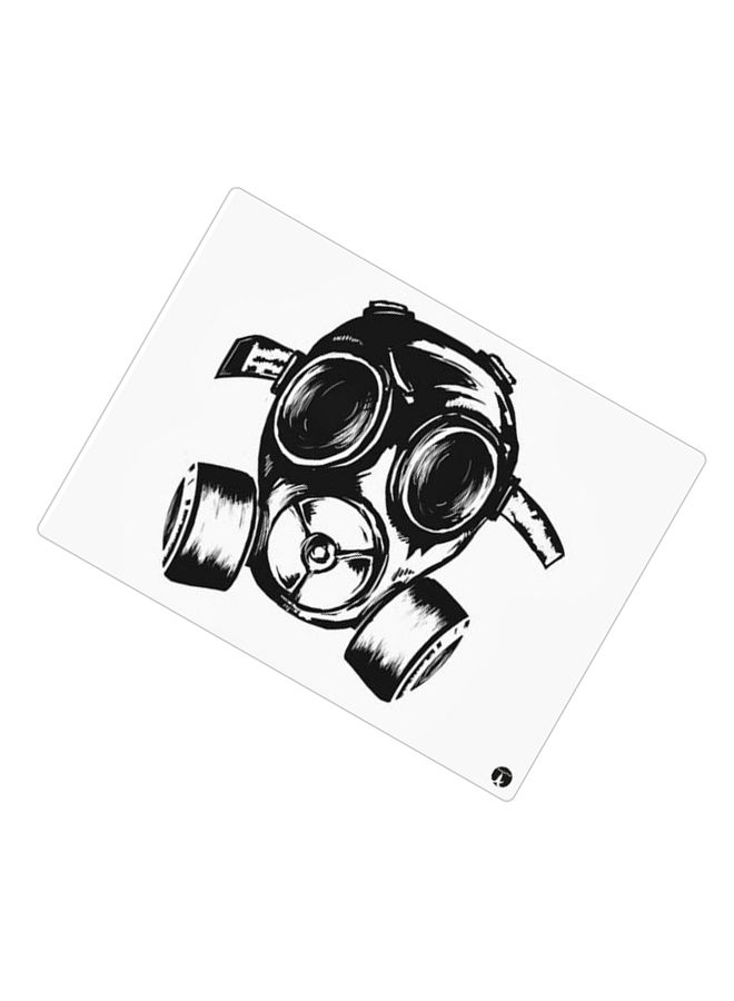 BP Printed Anti-Slip Gaming Mouse Pad Black/White - Image 2
