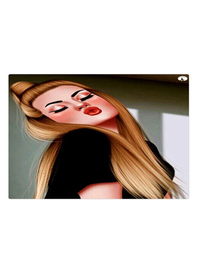 بي بي لوحة ماوس ألعاب بتصميم مضادة للانزلاق وبنمط مطبوع متعدد الألوان - Image 1