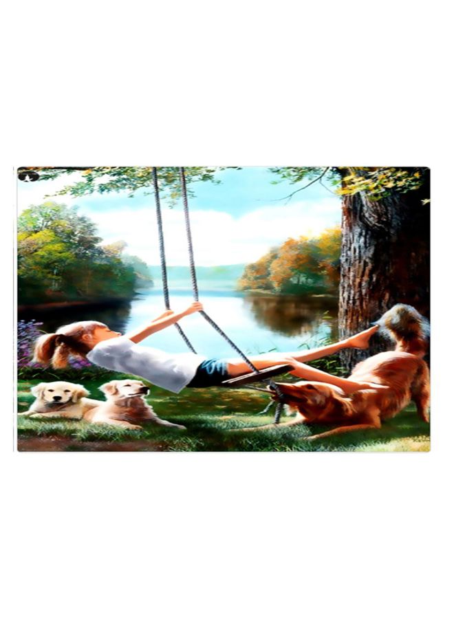 BP Printed Anti-Slip Gaming Mouse Pad Multicolour - Image 1