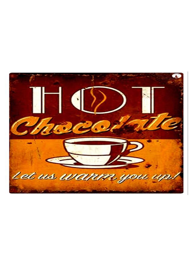 BP Printed Anti-Slip Gaming Mouse Pad Red/Orange/White - Image 1