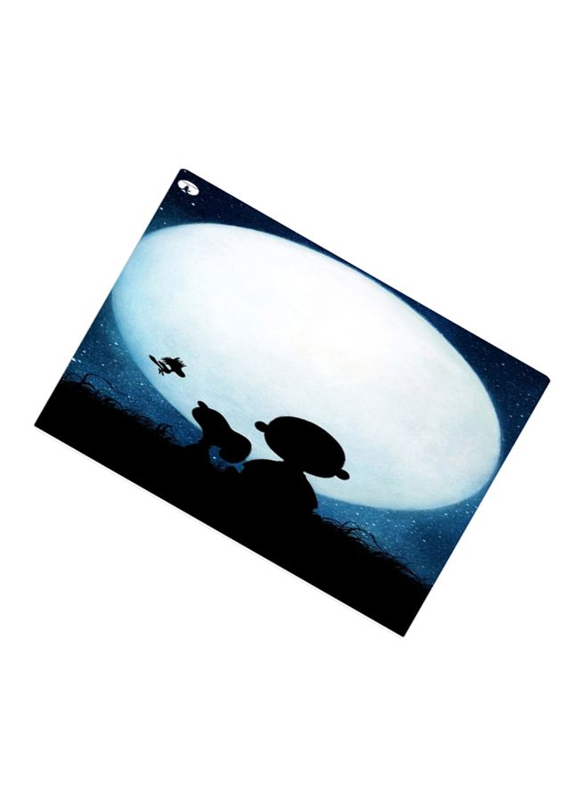BP Printed Anti-Slip Gaming Mouse Pad Black/White/Blue - Image 2