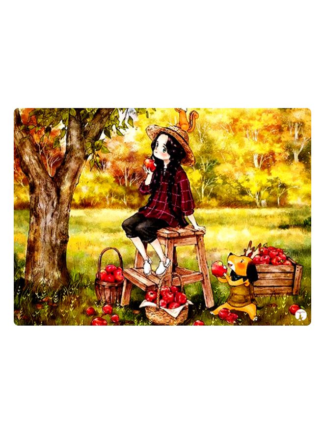 BP Printed Anti-Slip Gaming Mouse Pad Multicolour - Image 1