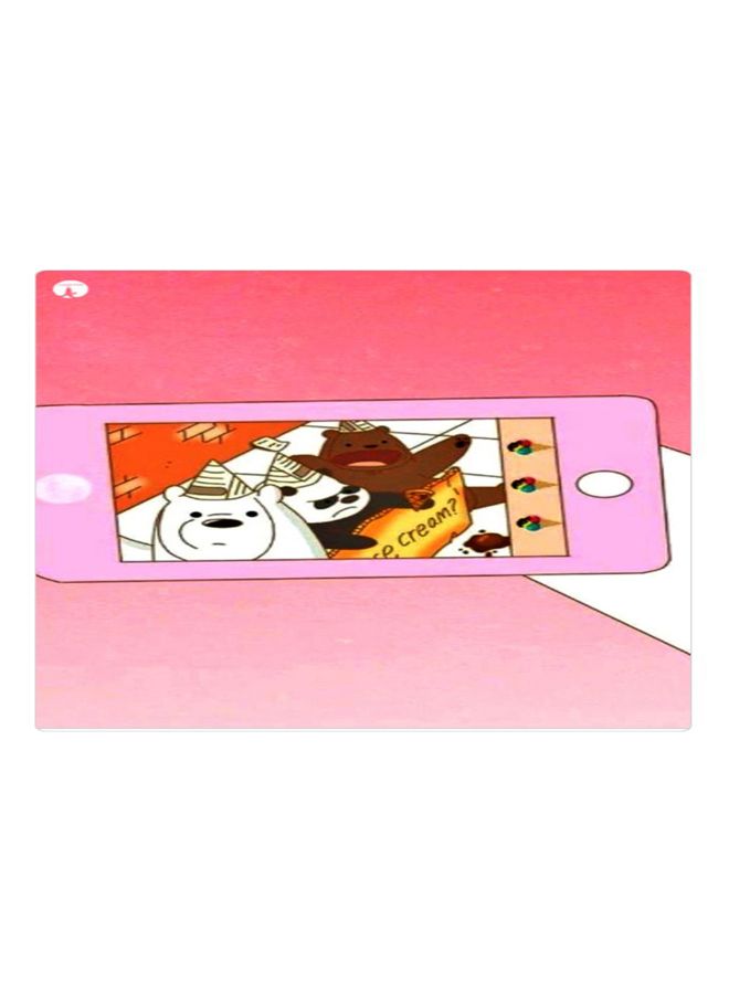 BP Printed Anti-Slip Gaming Mouse Pad Multicolour - Image 1